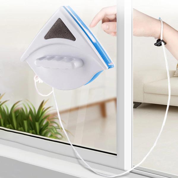 Double-Sided Magnetic Window Glass Cleaner