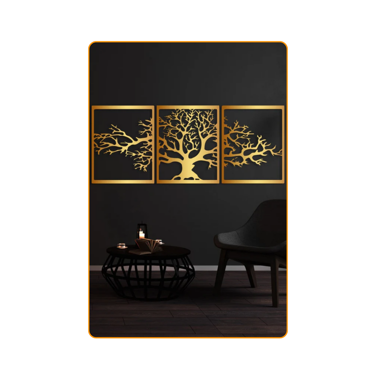 Nature & Faith Collection: Ayatul Kursi, 3-Piece Life Tree, and Mashallah Bundle
