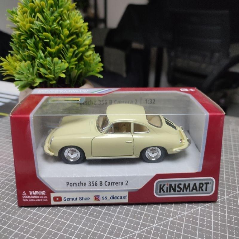 KINSMART Porsche 356 B Carrera 2 Die-Cast Model Car 1:32 – Classic Collectible Toy