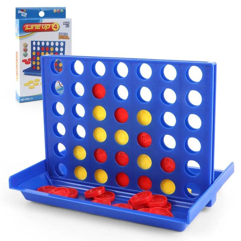 Connect 4 Family Board Game – Classic Four-in-a-Row Strategy Game for Kids & Adults