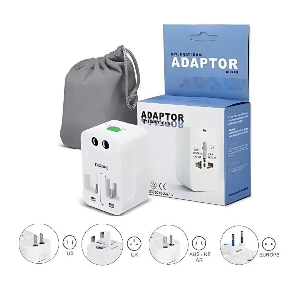 Worldwide All-in-One Universal Travel Adapter