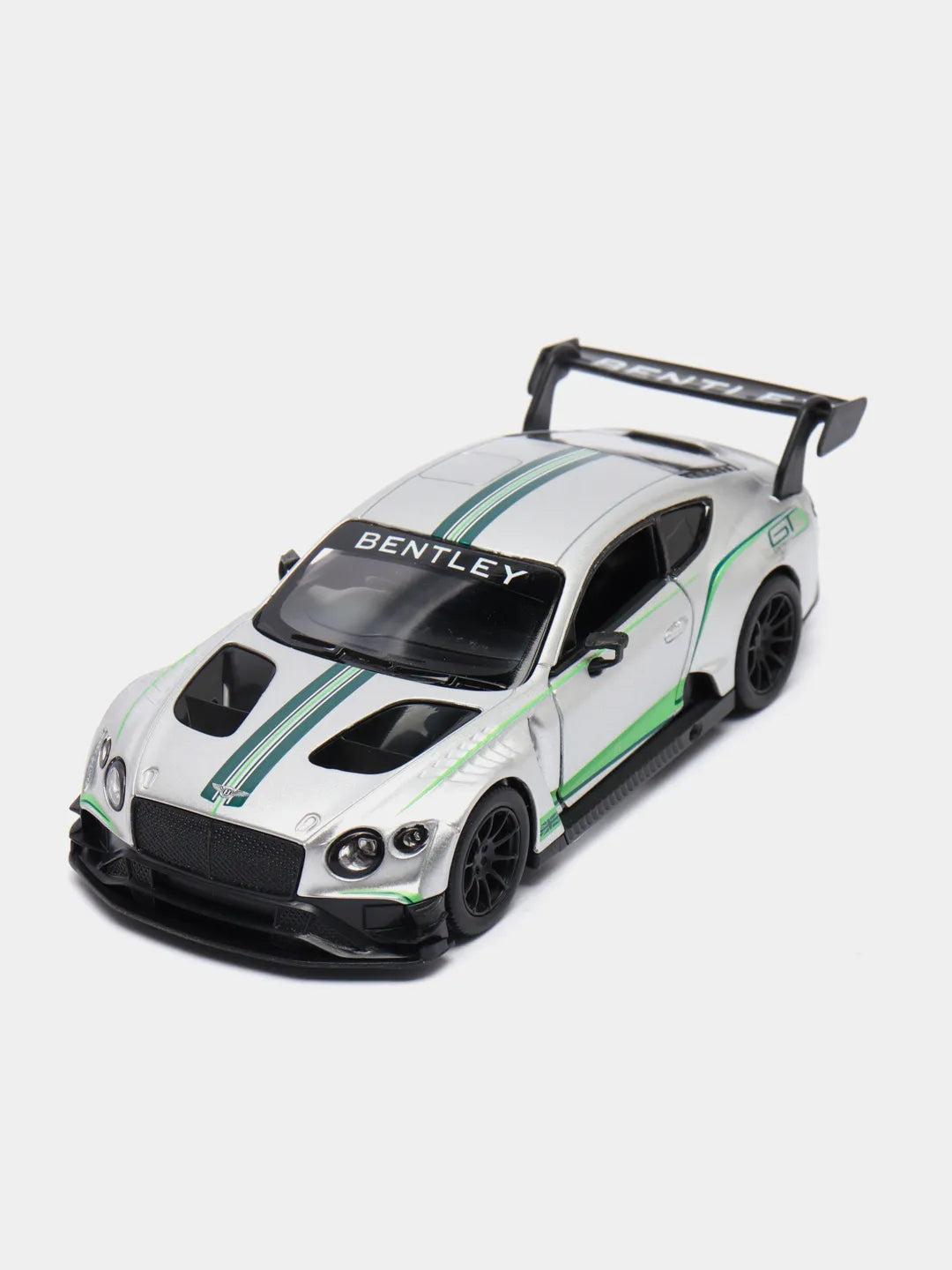 KINSMART Bentley Continental GT3 Racing Die-Cast Model Car 1:38 – Pull Back Toy
