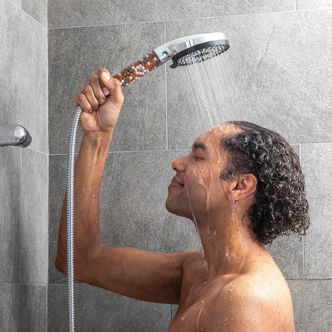 Ionic High-Pressure Shower Head – Water-Saving