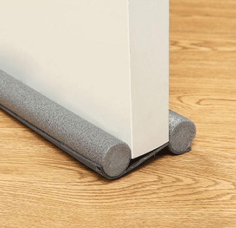 Grey Under Door Twin Draft Stopper