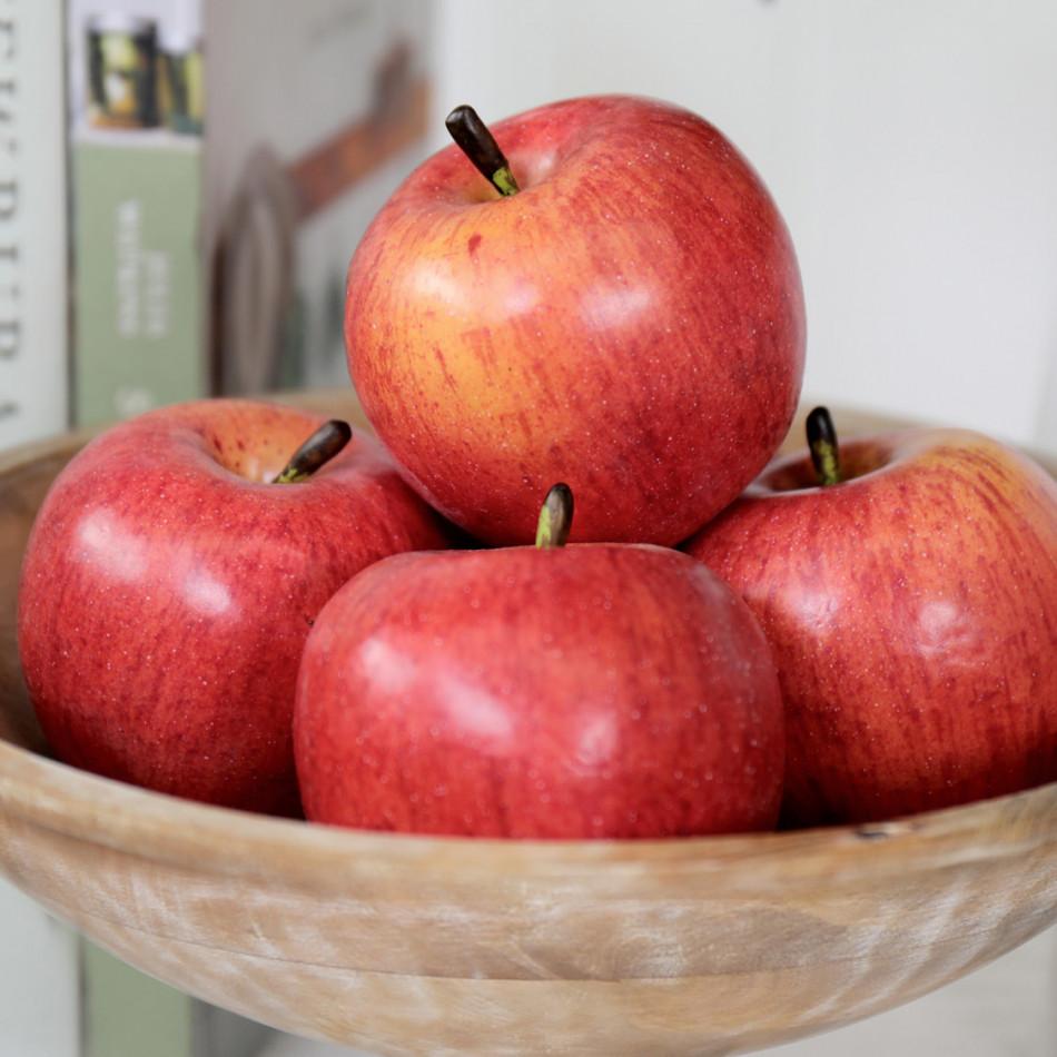 Realistic Artificial Apple Decorative Fruit