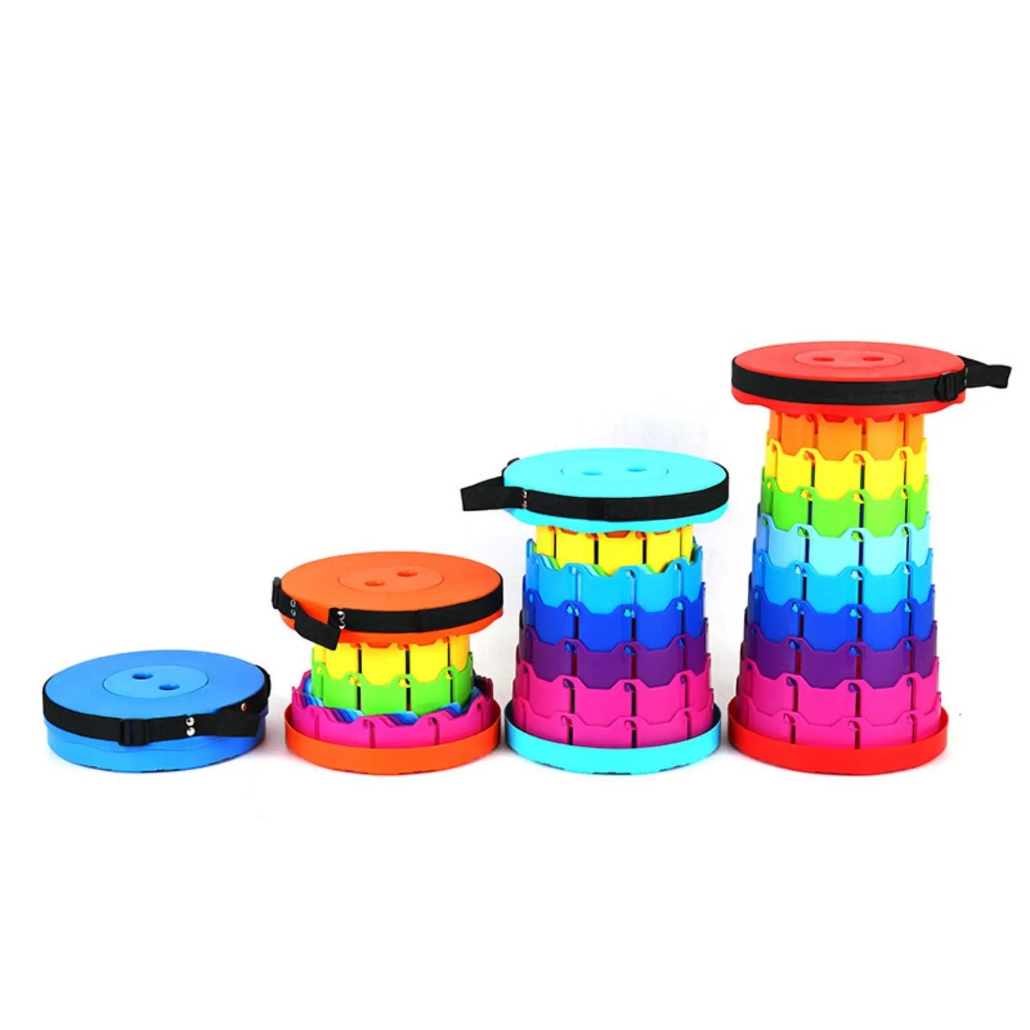 Portable Folding Telescopic Stool