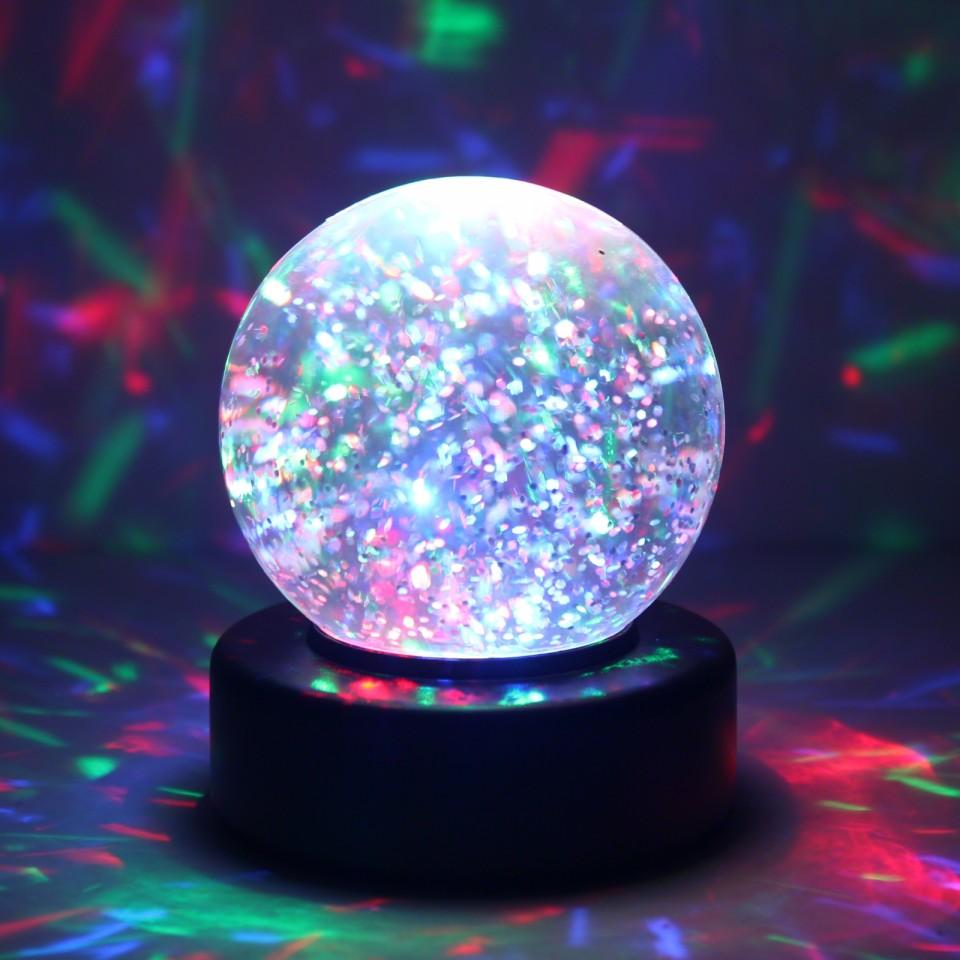 LED Flashing Crystal Ball Light-Up Toy