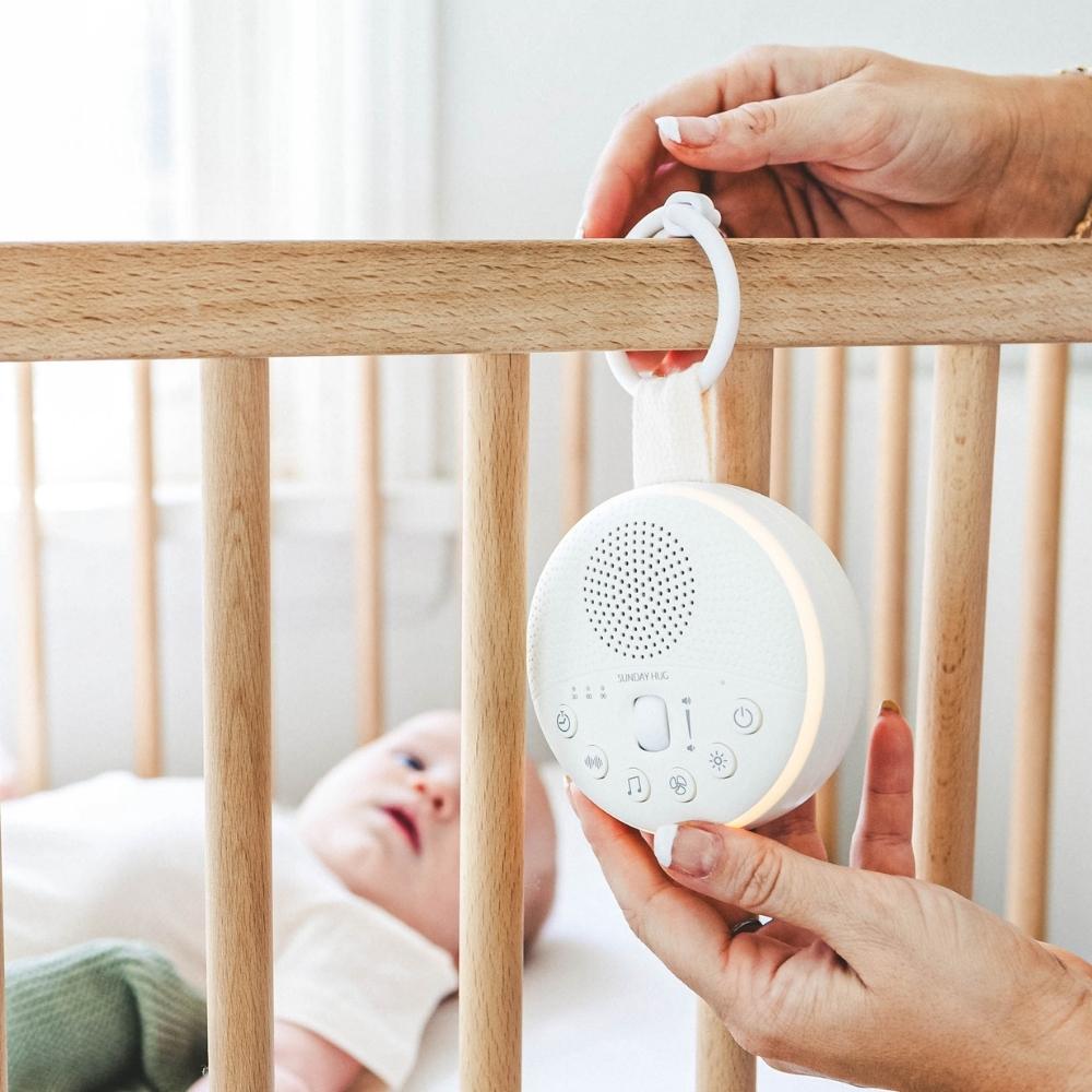 Baby Sleep Soother – Portable White Noise & Calming Sound Machine