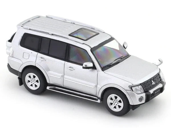 Mitsubishi Pajero V97 Silver Diecast Toy Car