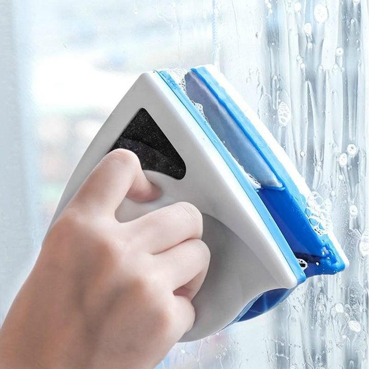Double-Sided Magnetic Window Glass Cleaner