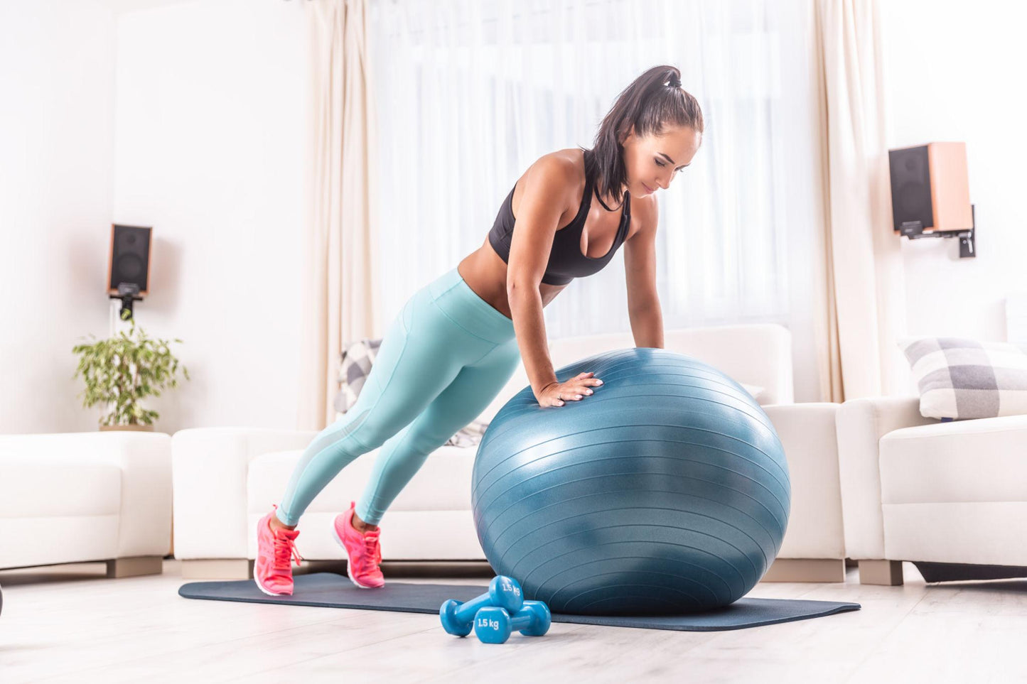 Yoga Exercise Ball for Fitness & Balance