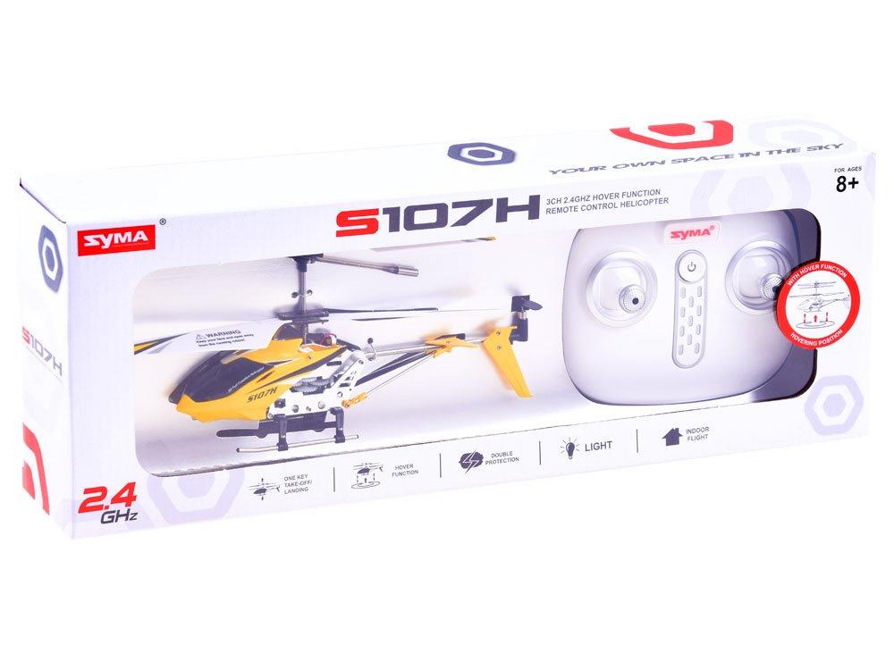 Cheerwing SYMA S107H RC Helicopter for Kids – Gyro, Altitude Hold & LED Lights