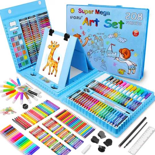 208-Piece Deluxe Art Set with Easel Case
