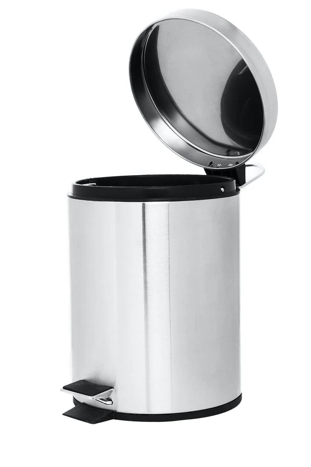 5L Stainless Steel Pedal Dustbin