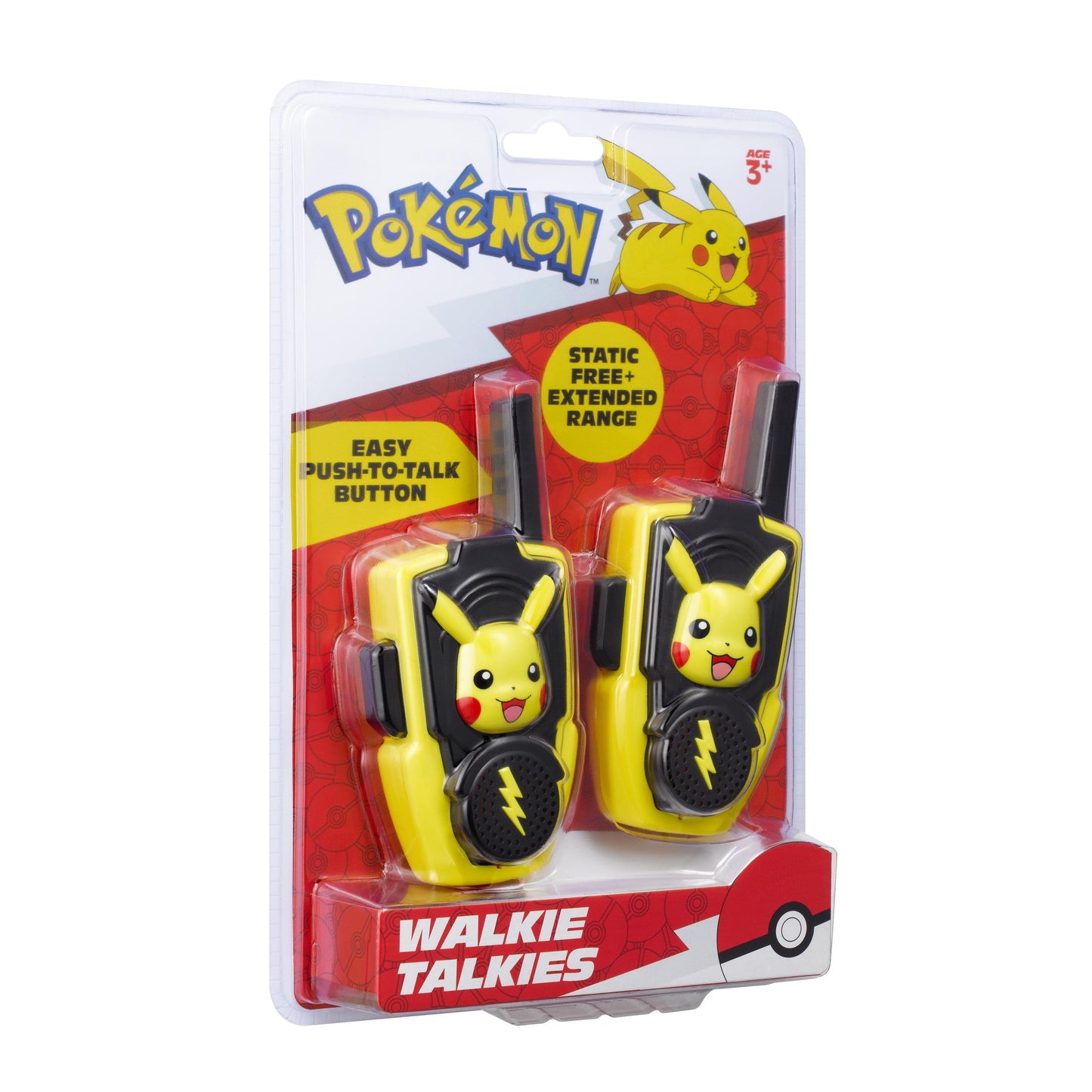 Pokémon Pikachu Walkie Talkies for Kids – Two-Way Communication Toy
