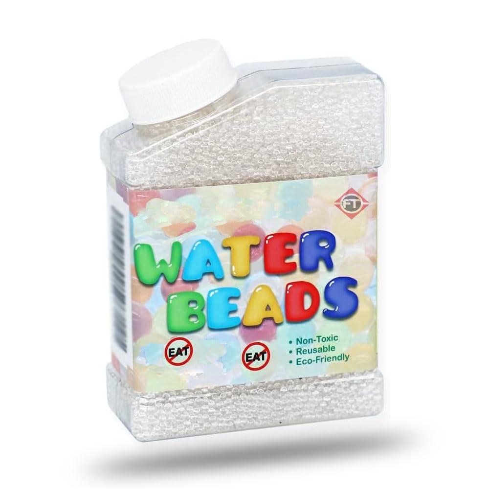 White Orbeez Water Beads for Decoration and Play