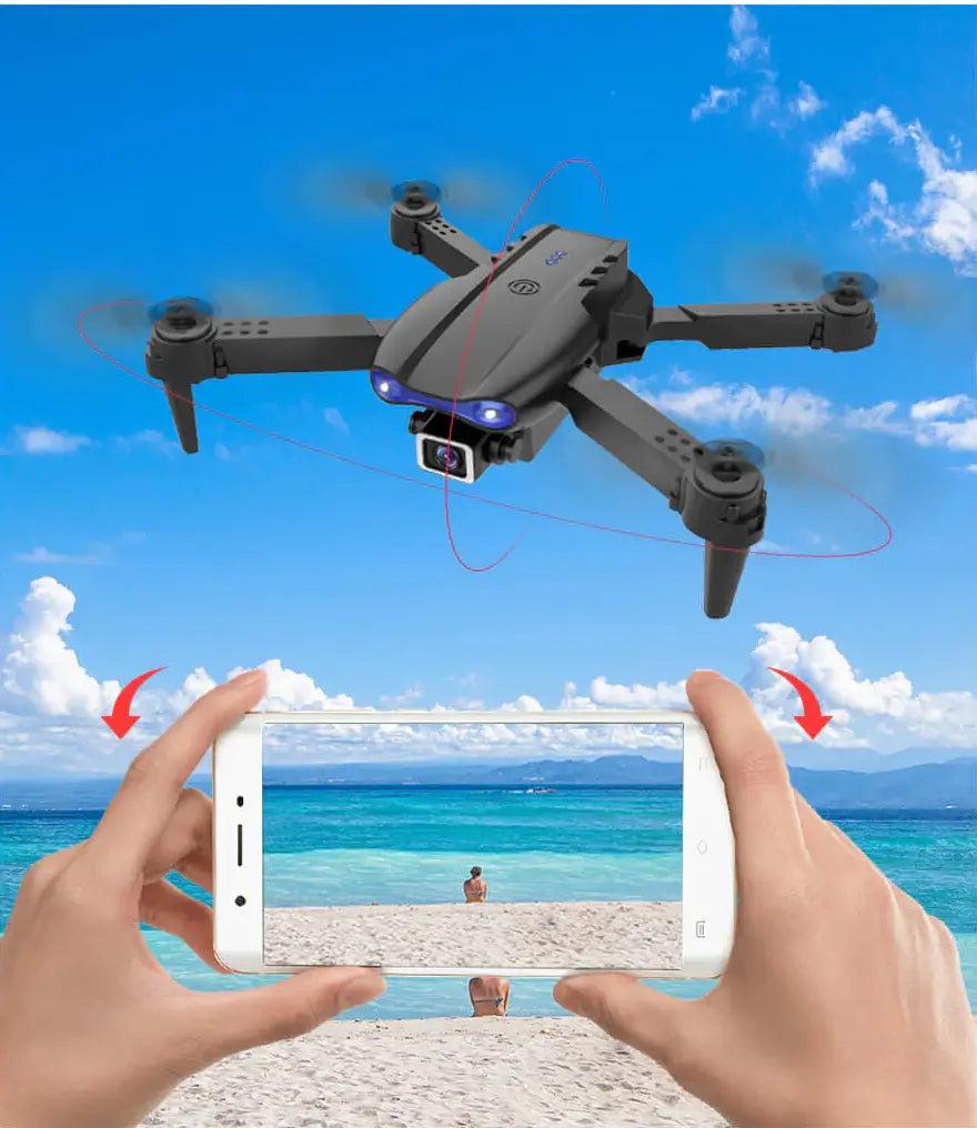 E99 Foldable Remote-Control Drone