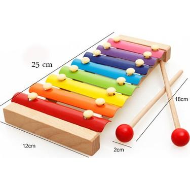 Kids 8-Note Rainbow Educational Xylophone Toy