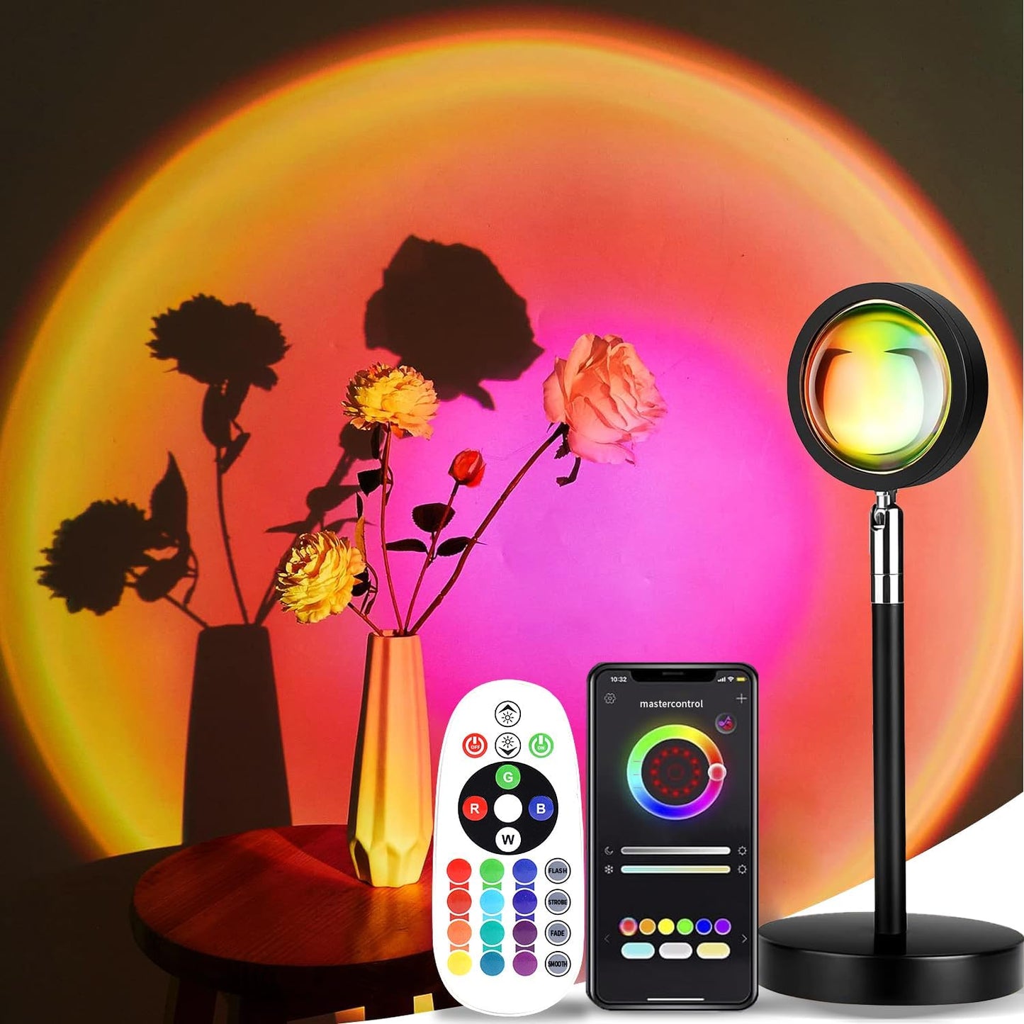 Sunset Lamp Projector LED Ambient Light