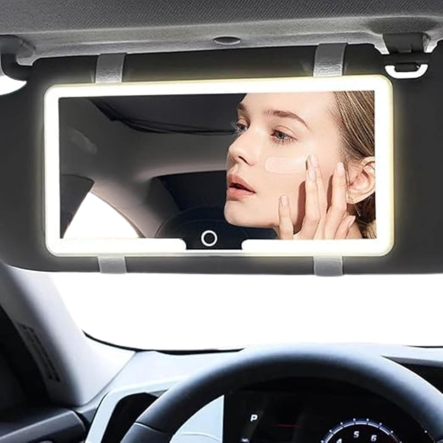LED Car Sun Visor Makeup Mirror
