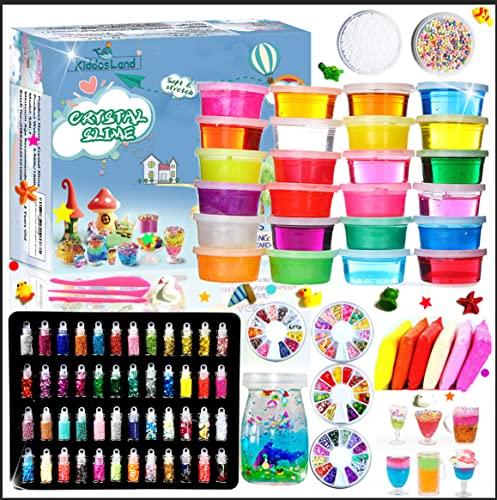 24-Piece 5D Jelly Slime Creative Toy Set