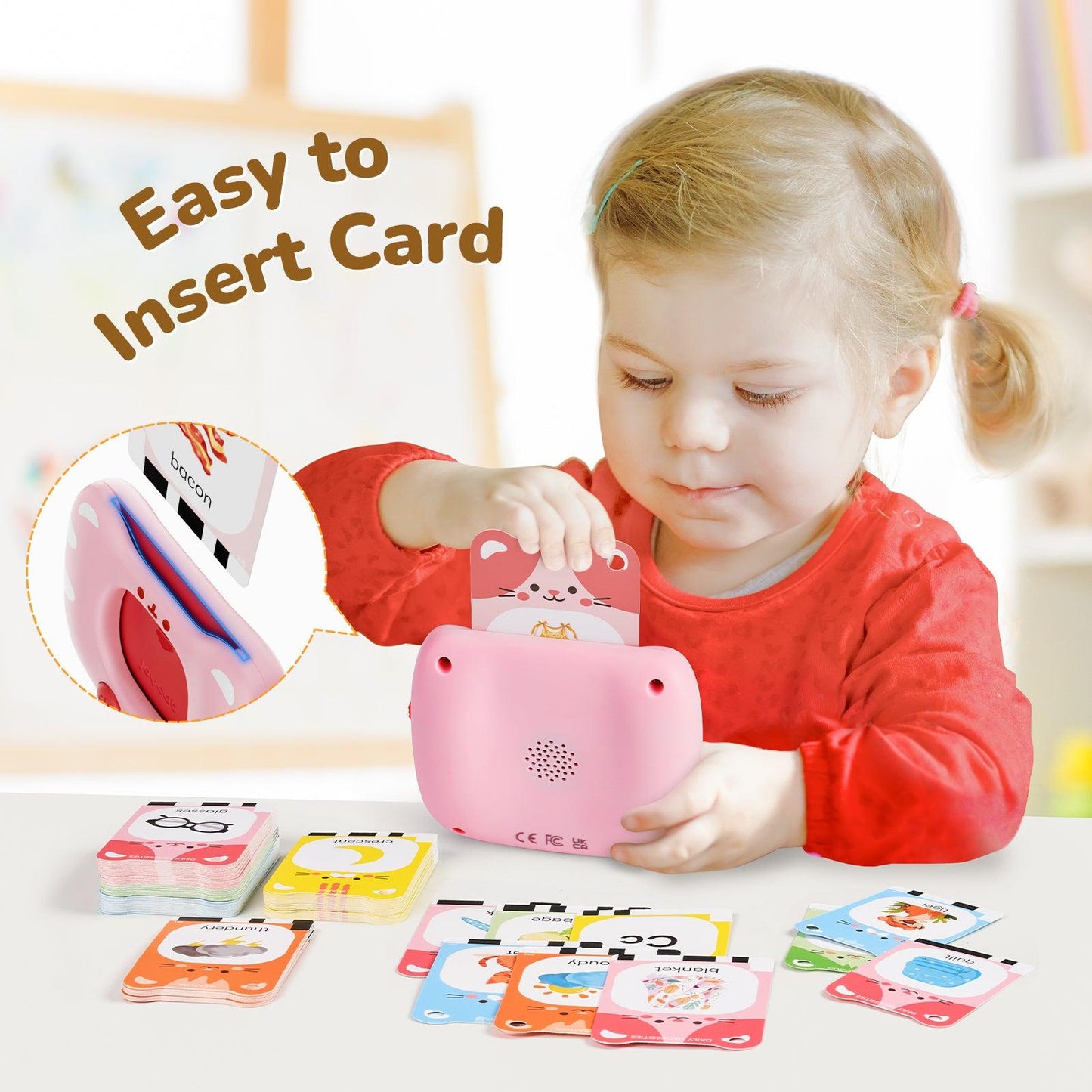 Kids Educational Talking Flash Card Machine