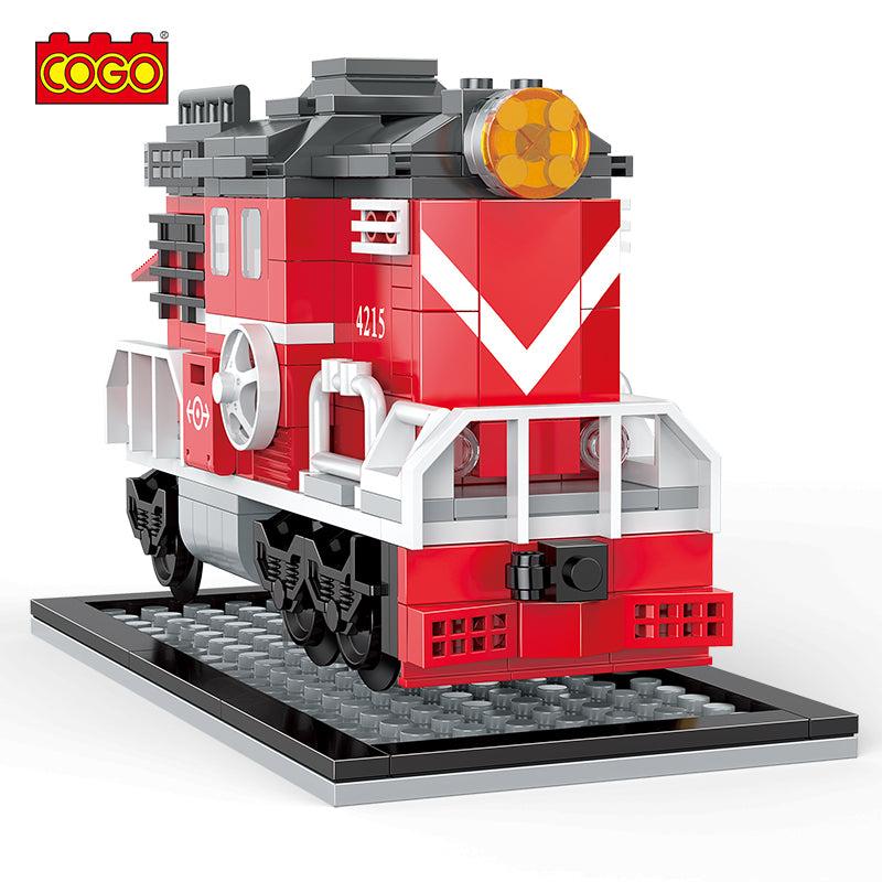 COGO Classic Train Building Blocks Set