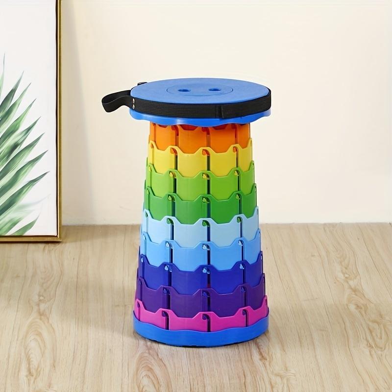 Portable Folding Telescopic Stool