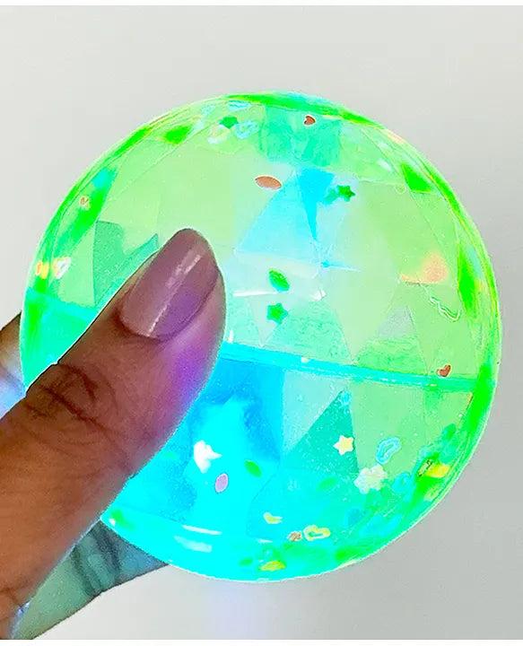LED Flashing Crystal Ball Light-Up Toy