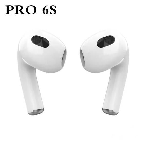 Pro 6S TWS Wireless Earbuds – Bluetooth Stereo Earphones with Charging Case