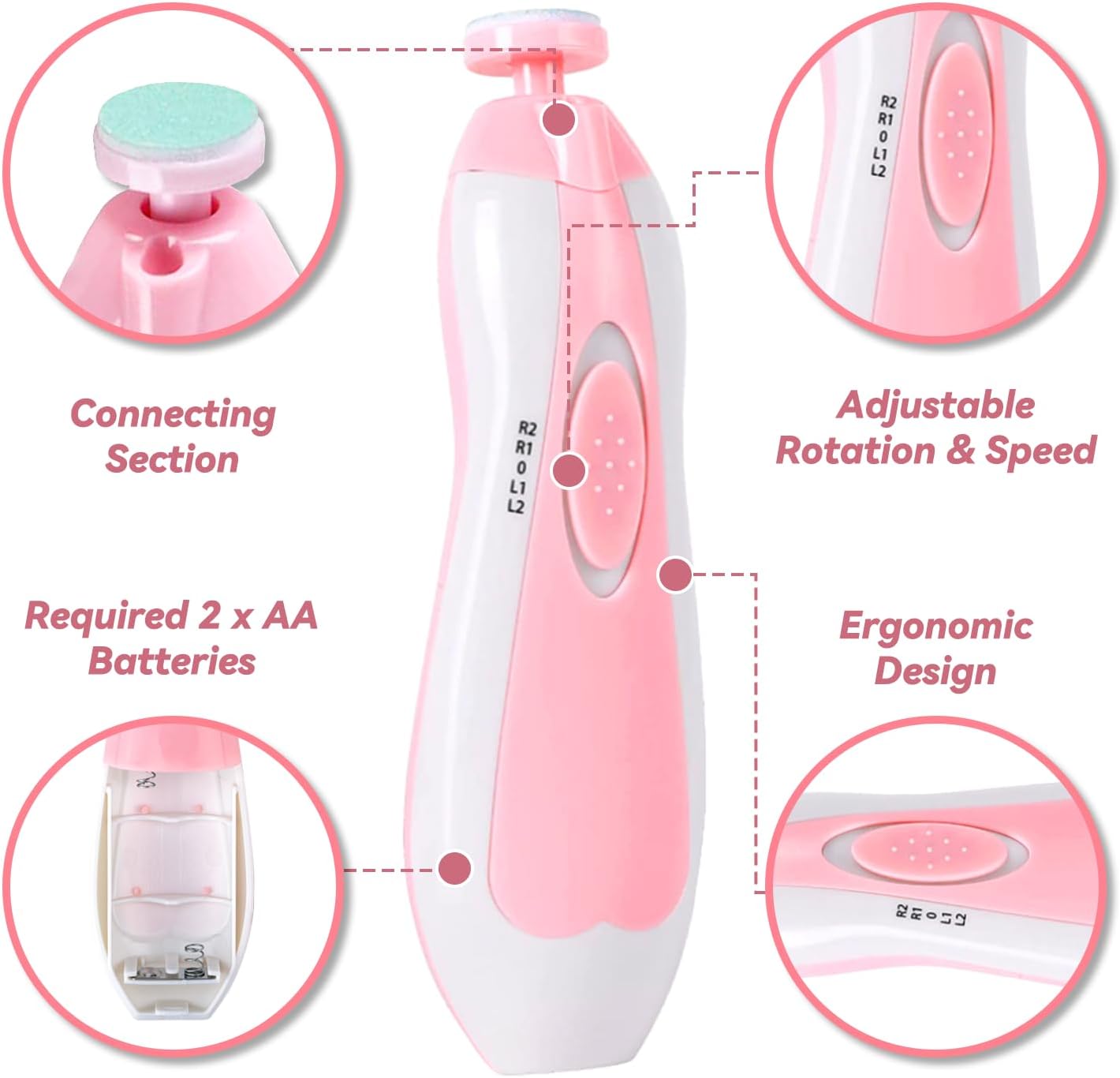 Electric Baby Nail Trimmer