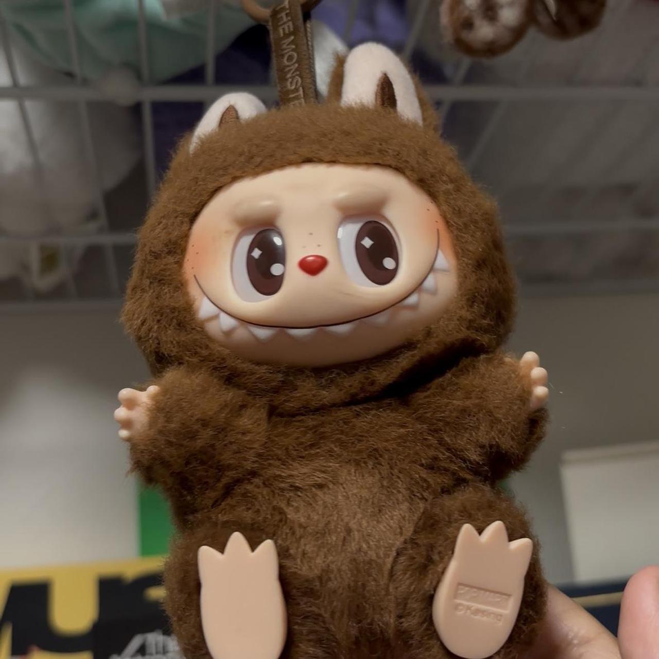 Brown Labubu Plush Toy – Cute Collectible Doll