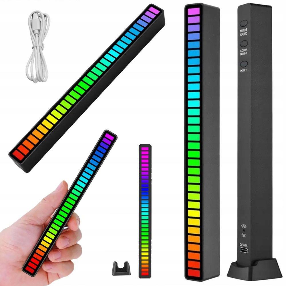 RGB Sound Rhythm Light with USB Music Control