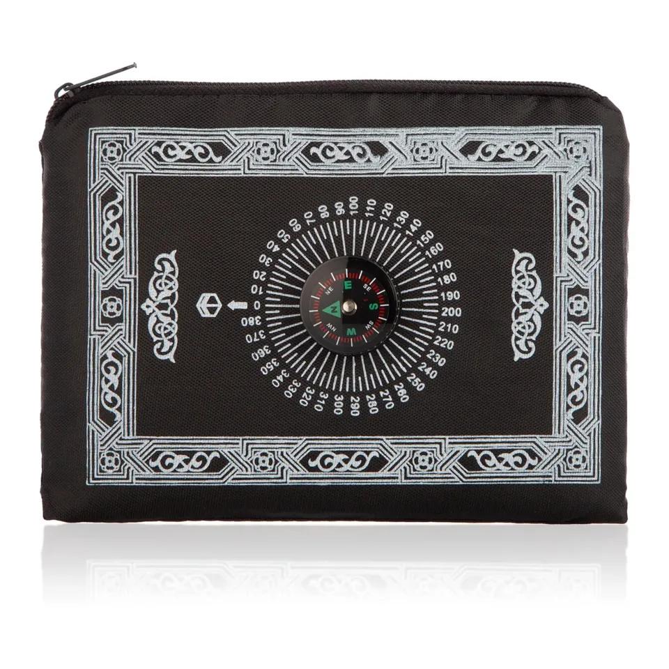 Pocket Prayer Mat with Compass – Travel Size