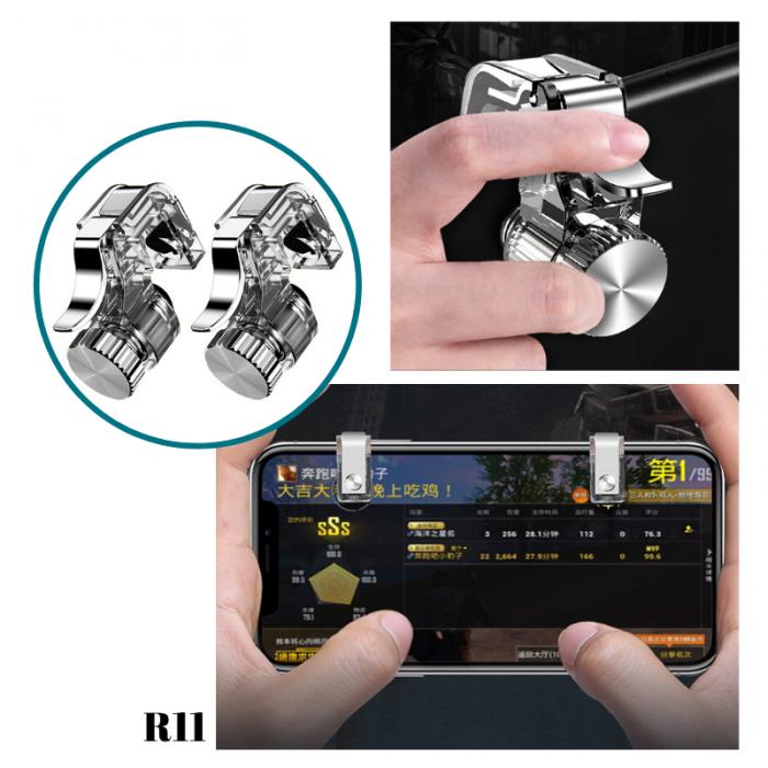 R11 Metal Mobile Gaming Trigger Buttons