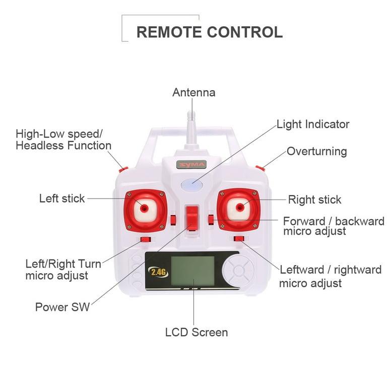 SYMA X5HW WiFi FPV RC Drone with HD Camera – Altitude Hold & 360° Roll