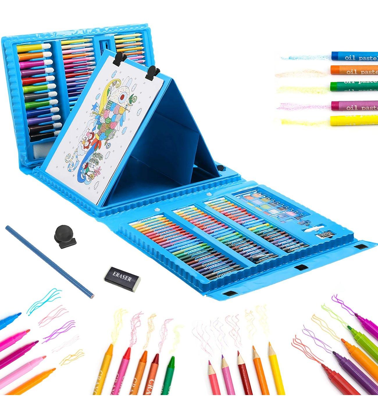 208-Piece Deluxe Art Set with Easel Case