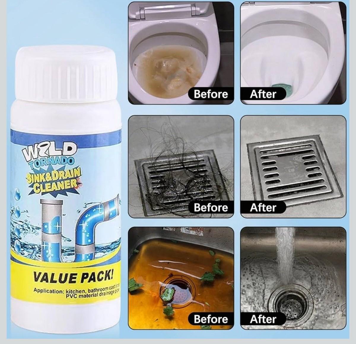 Wild Tornado Sink & Drain Cleaner
