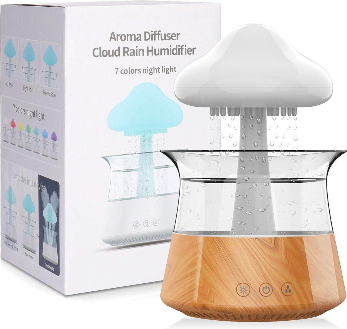 Rain Cloud Humidifier – LED Aroma Diffuser & Night Light