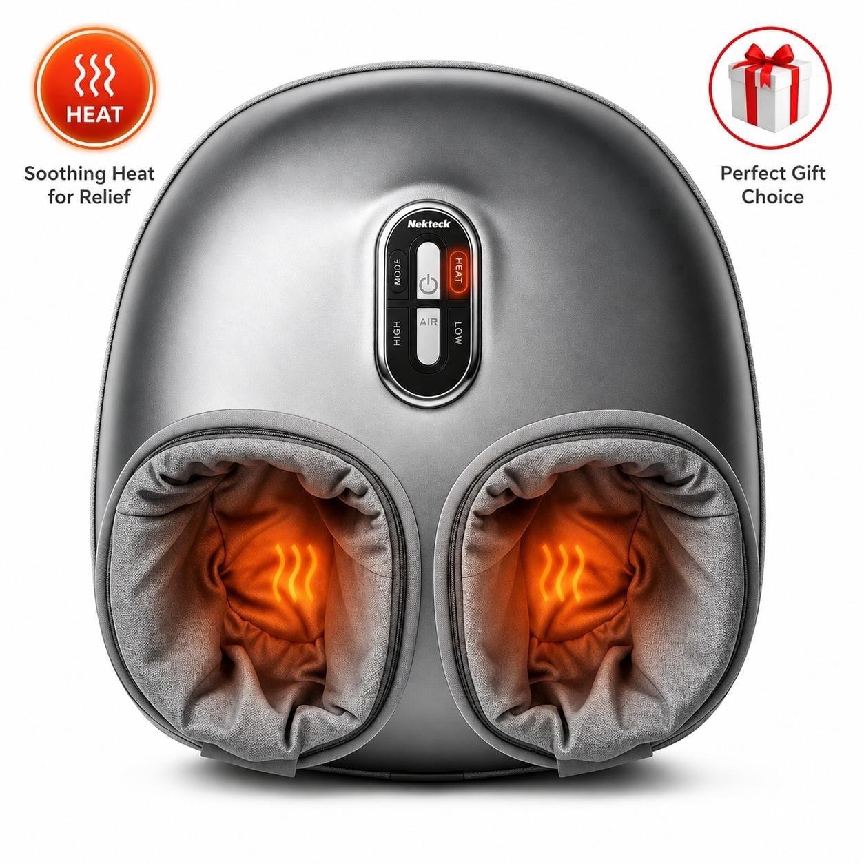 Electric Foot Massager with Heat Therapy – Relaxing Foot & Sole Massage Machine
