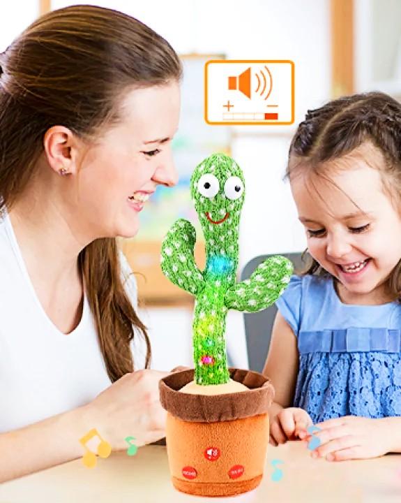 Dancing Cactus Toy – Singing & Talking Plush