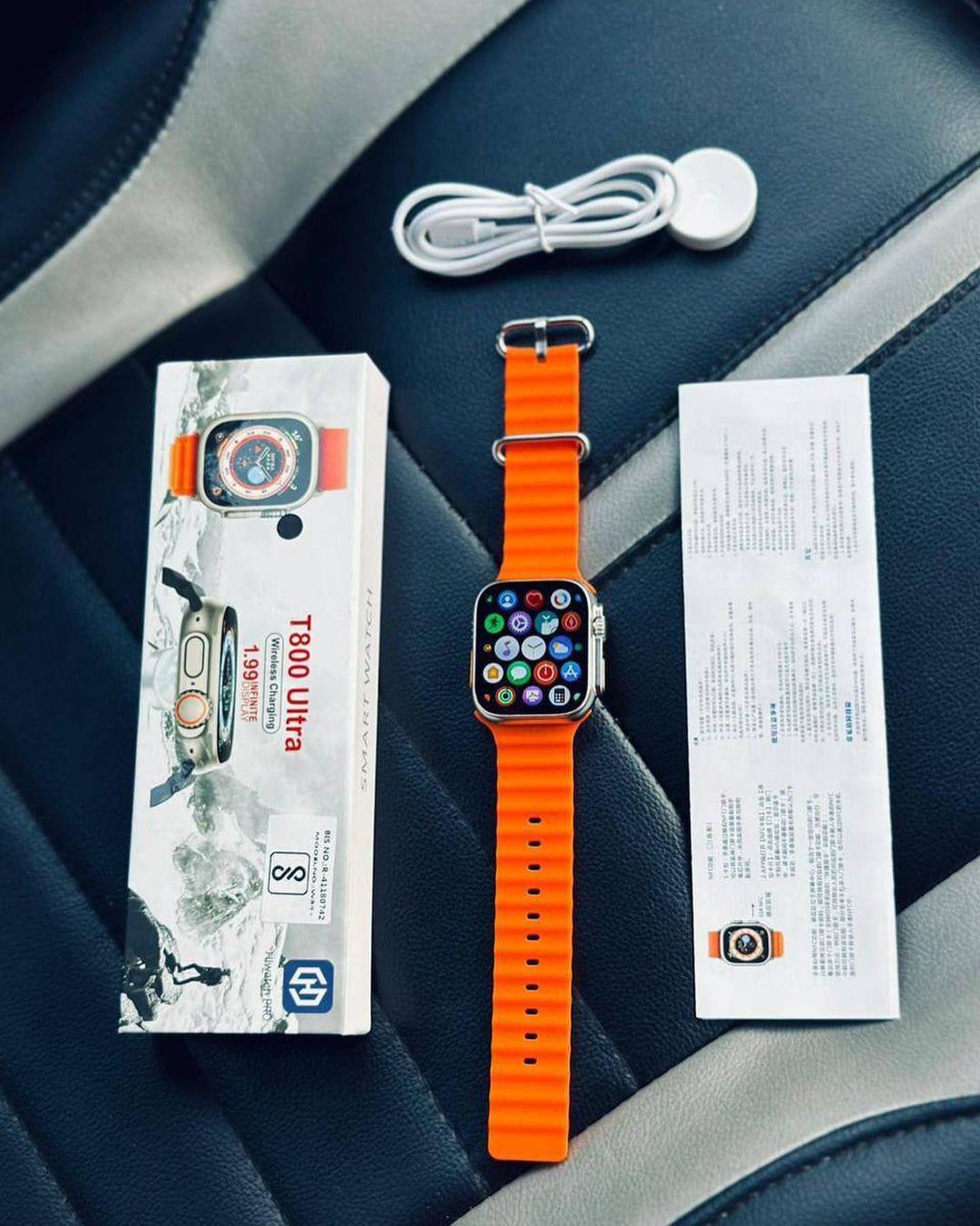 T800 Ultra Series 8 Smart Watch with NFC