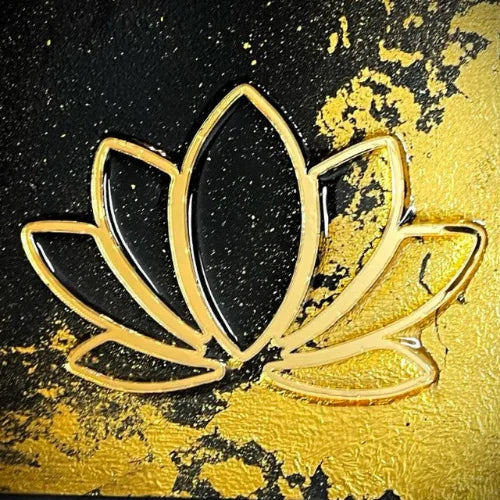Diwali Combo 8pcs Golden Acrylic Cutouts Set - Festive Decorative Wall Accents for Joyful Celebrations