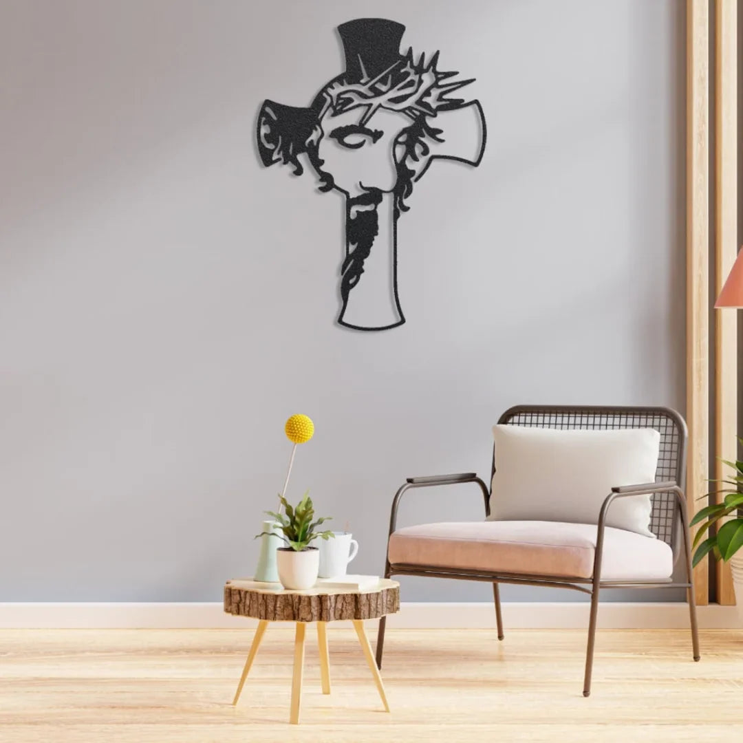 Jesus Christ and Cross – Christmas Wall Decor UAE