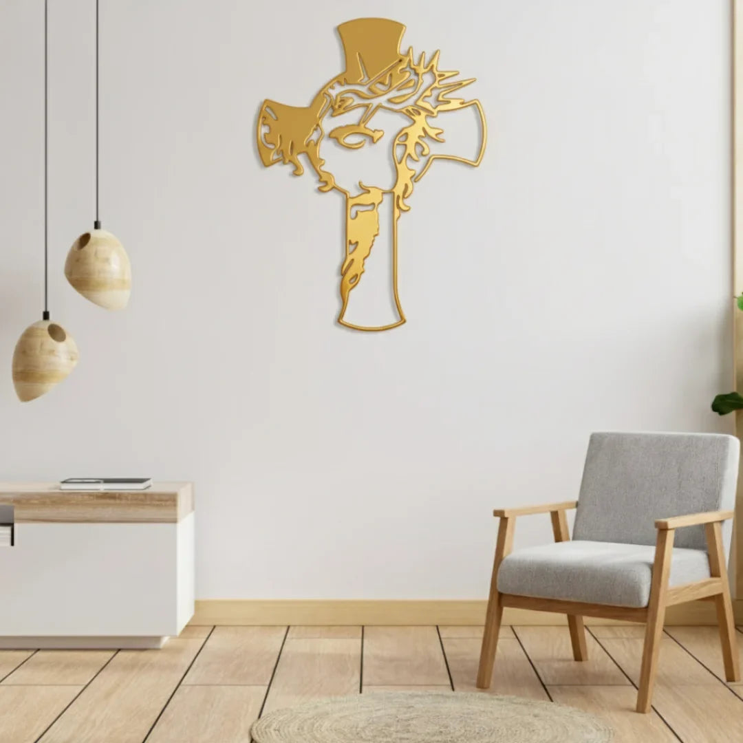 Jesus Christ and Cross – Christmas Wall Decor UAE
