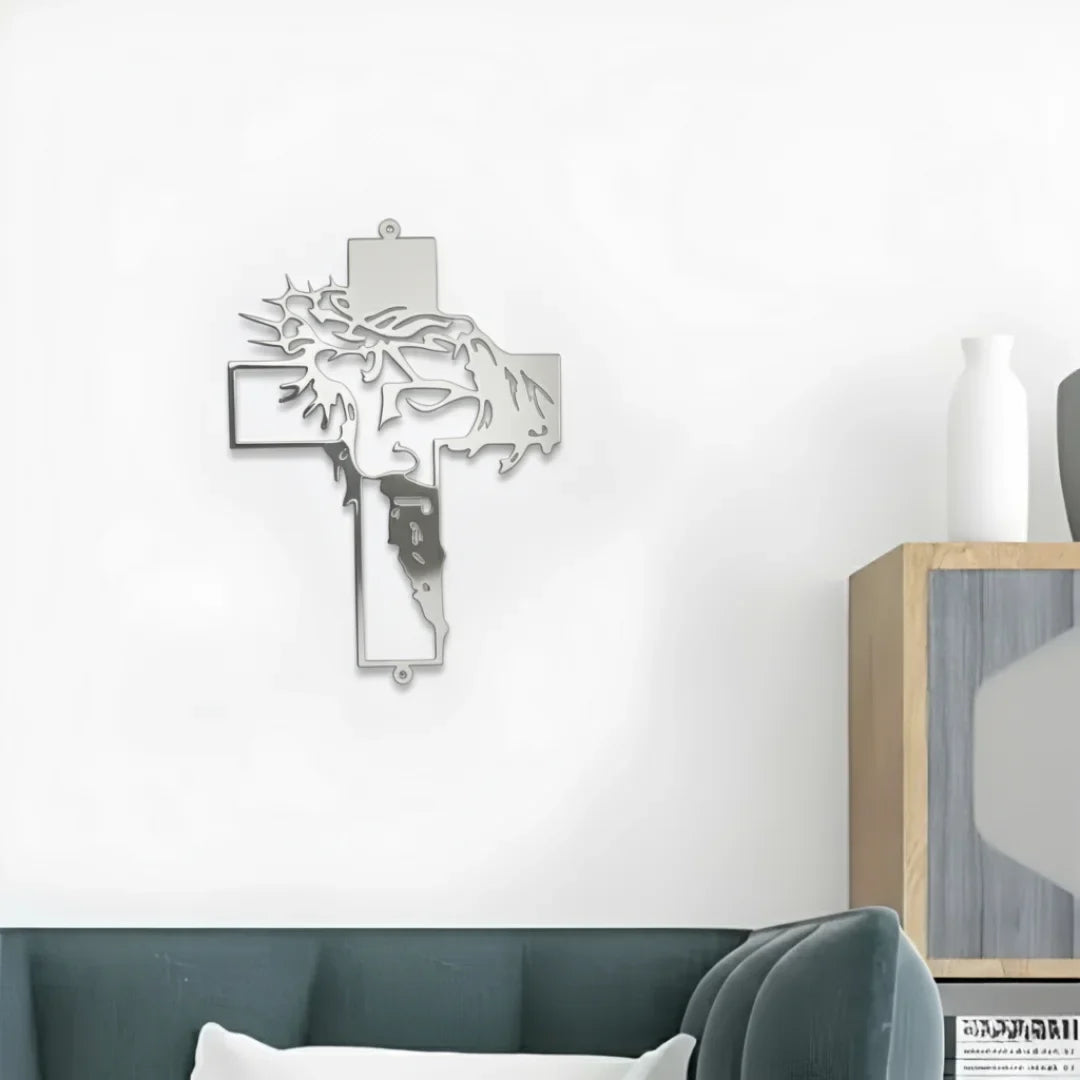 Jesus Cross Acrylic Wall Art | Christian Home Décor UAE