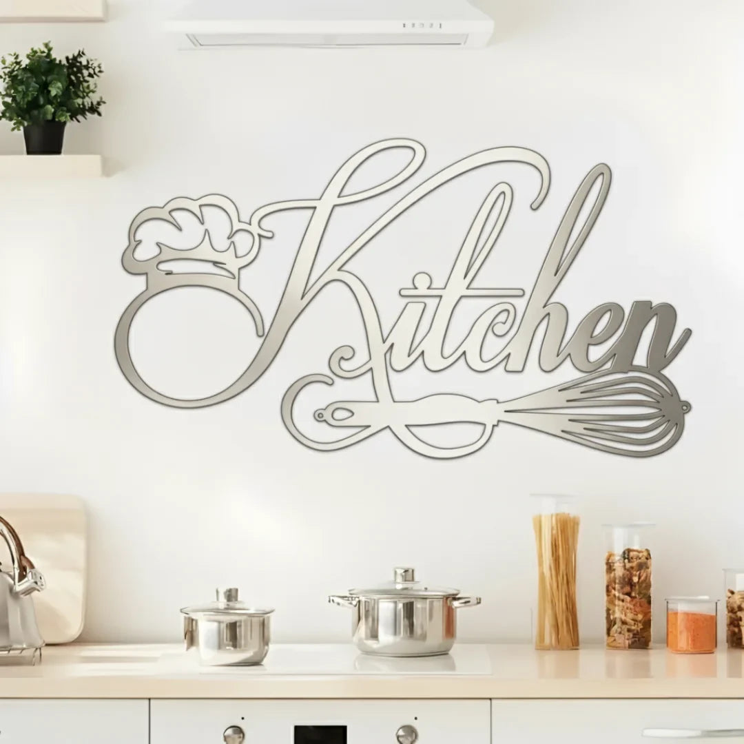 Kitchen Sign Acrylic Wall Decal | Beautiful Decor for UAE Homes & Restaurants