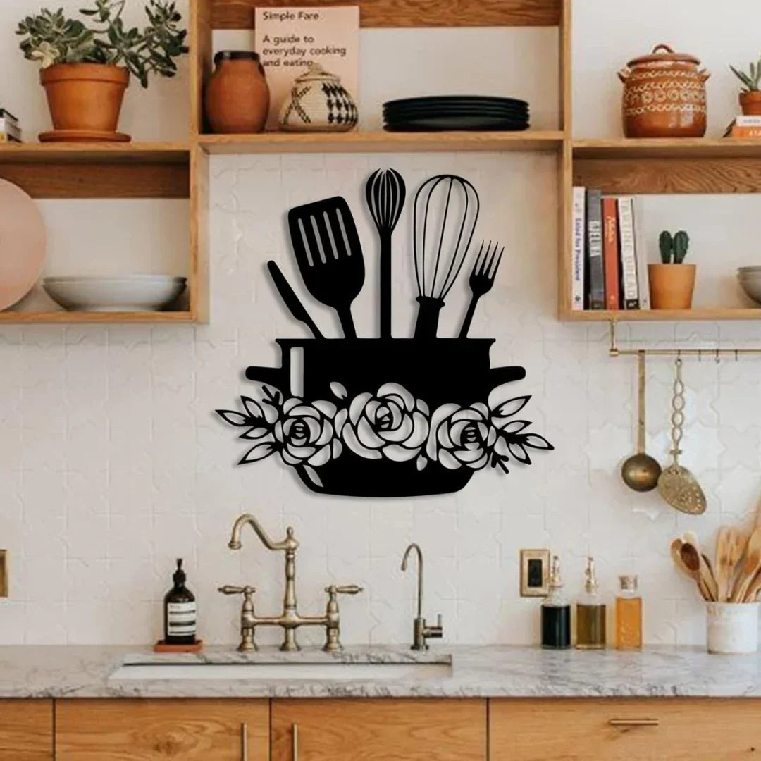 Kitchen's Basket Acrylic Wall Decal - Beautiful Decor for UAE Homes & Restaurants