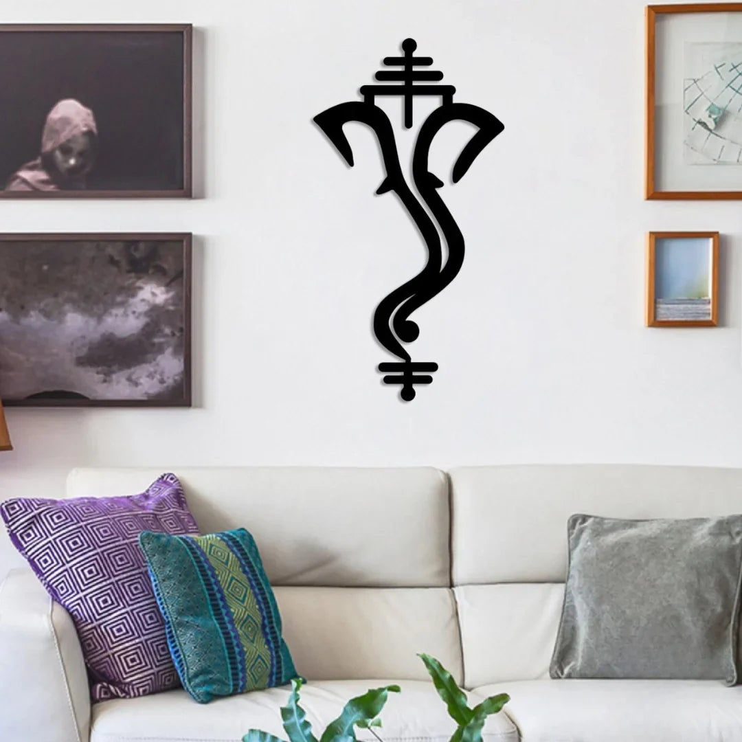 Ganesha (Ganpati) Acrylic Mirror Wall Art