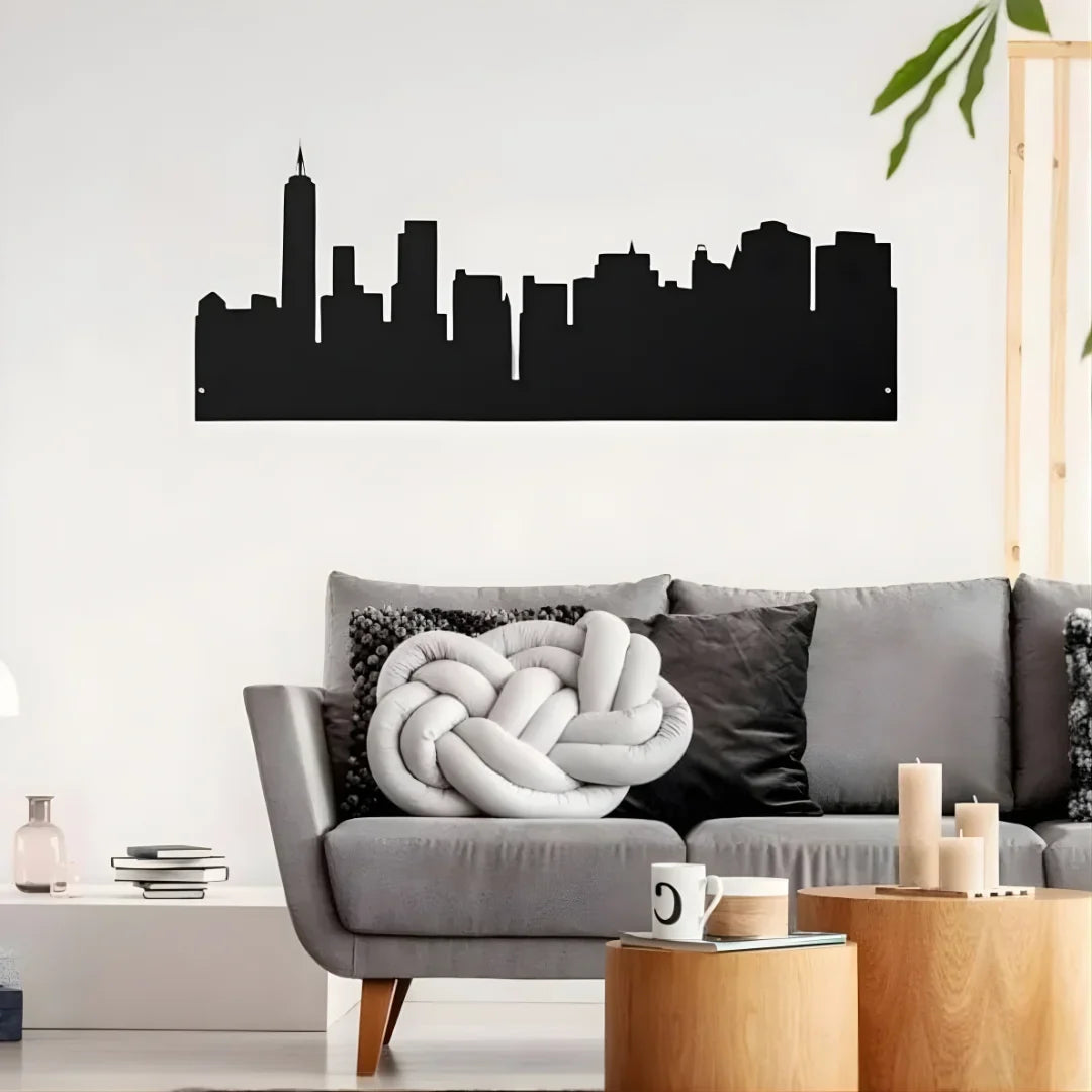 New York Skyline Acrylic Wall Art – Modern City Décor